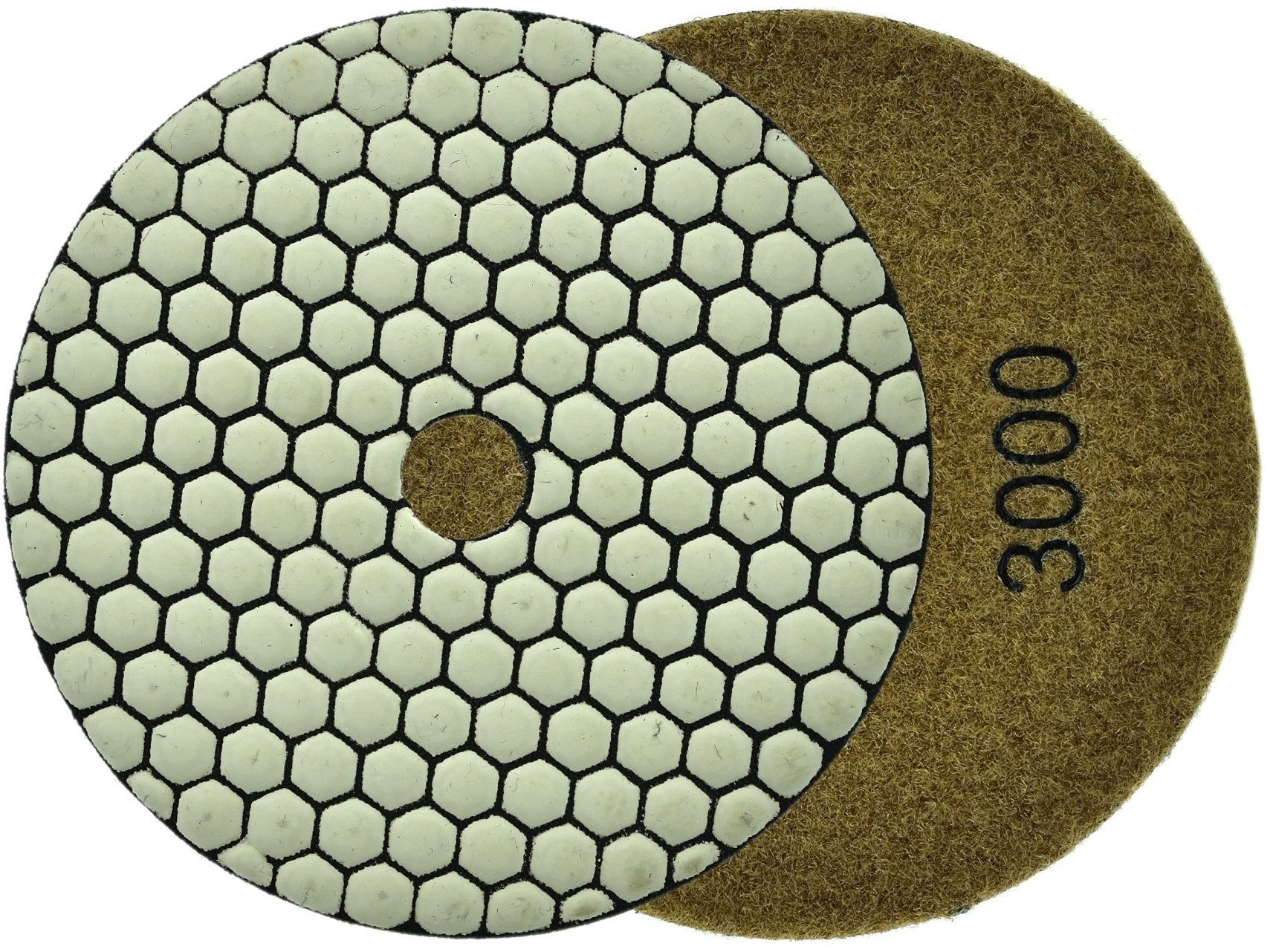 Dimanta disks sausai pulēšanai 125mm 3000