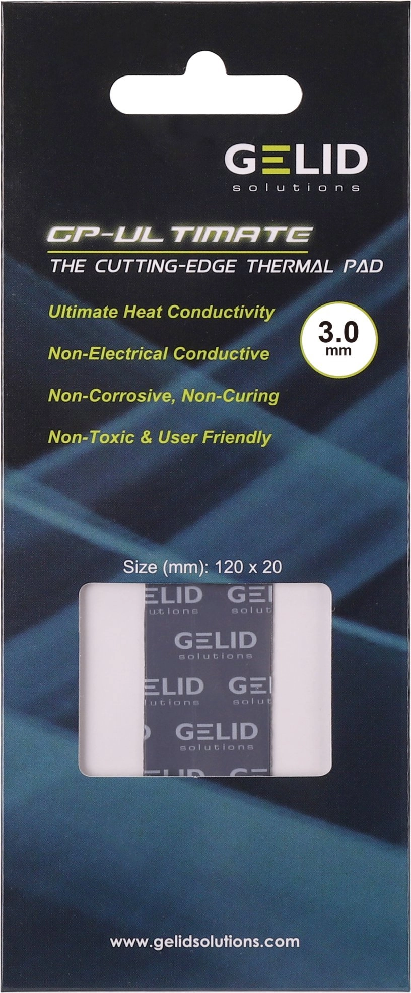 Thermopads Gelid Ultimate 120x20x3.0mm TP-GP04-R-E