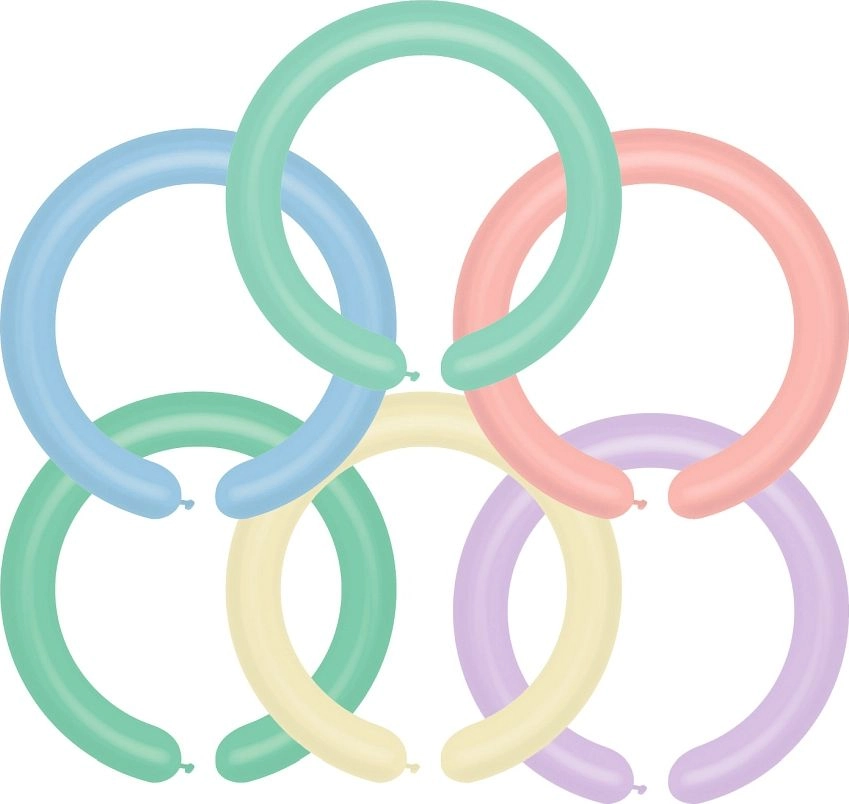 Gemar Balloons for modeling macaroons Various