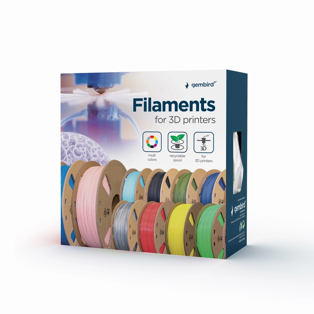 Gembird 3DP-PLA1.75-01-GR 3D printing material