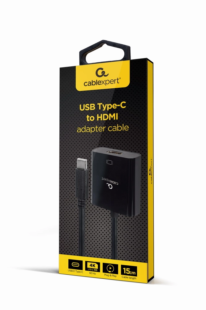Gembird A-CM-HDMIF-04 USB graphics adapter Black