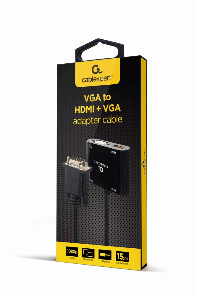 Gembird A-VGA-HDMI-02 video cable adapter 0