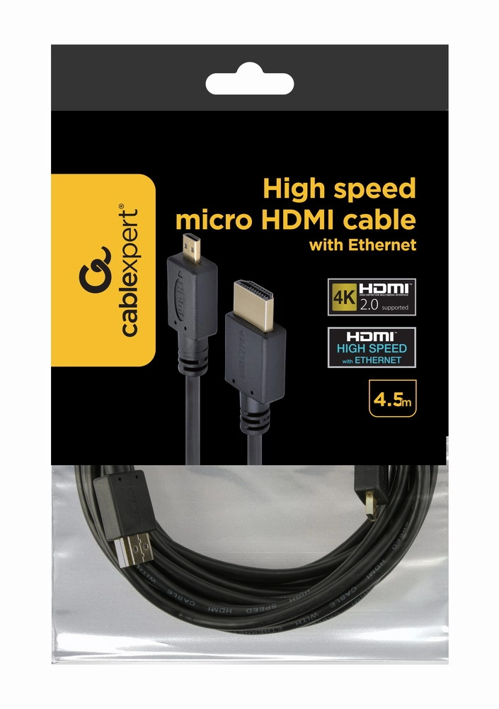 Gembird 4.5m HDMI-M/micro HDMI-M HDMI