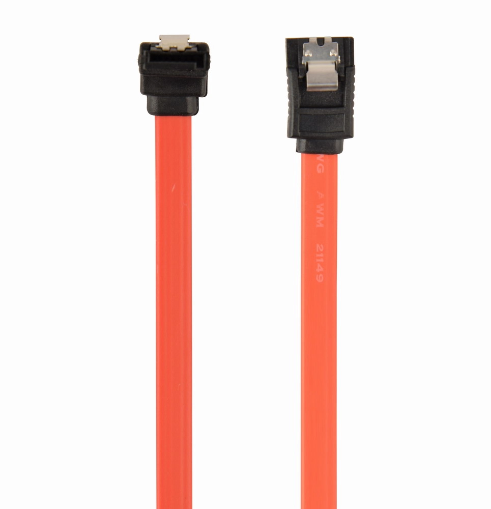 Gembird CC-SATAM-DATA90-0.1M SATA cable Red