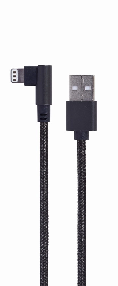 Gembird CC-USB2-AMLML-0.2M lightning cable Black