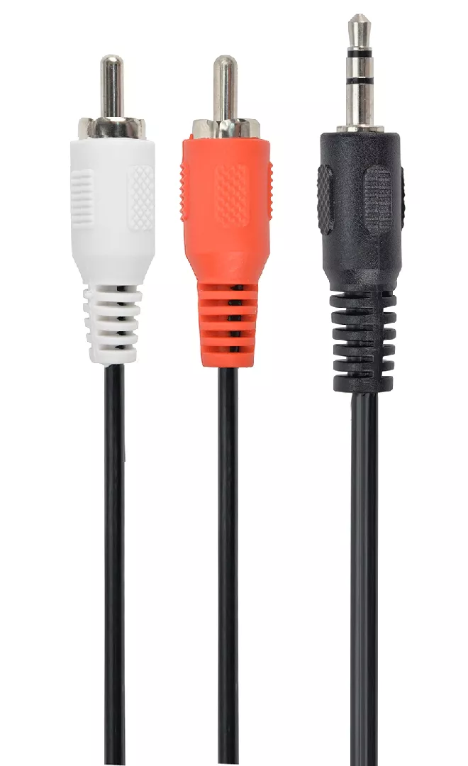 Gembird 2.5m 3.5mm/2xRCA M/M