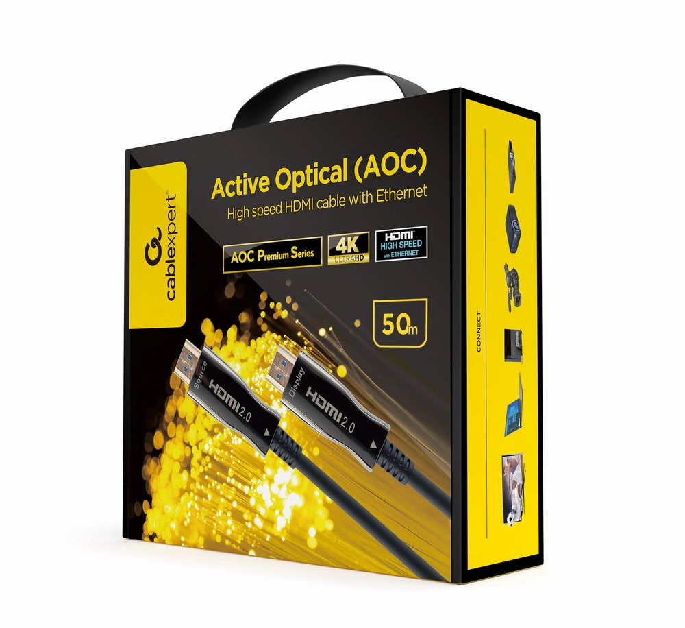 Gembird CCBP-HDMI-AOC-50M-02 HDMI cable HDMI Type