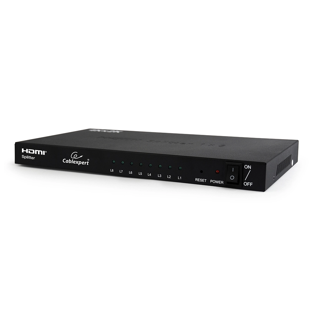 Gembird DSP-8PH4-03 video splitter HDMI 8x