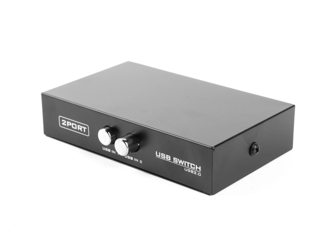 Gembird DSU-21 KVM switch White DSU-21
