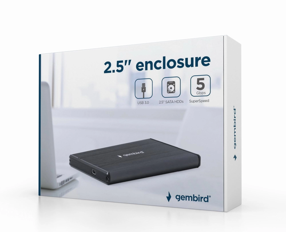 Gembird EE2-U3S-3 storage drive enclosure HDD
