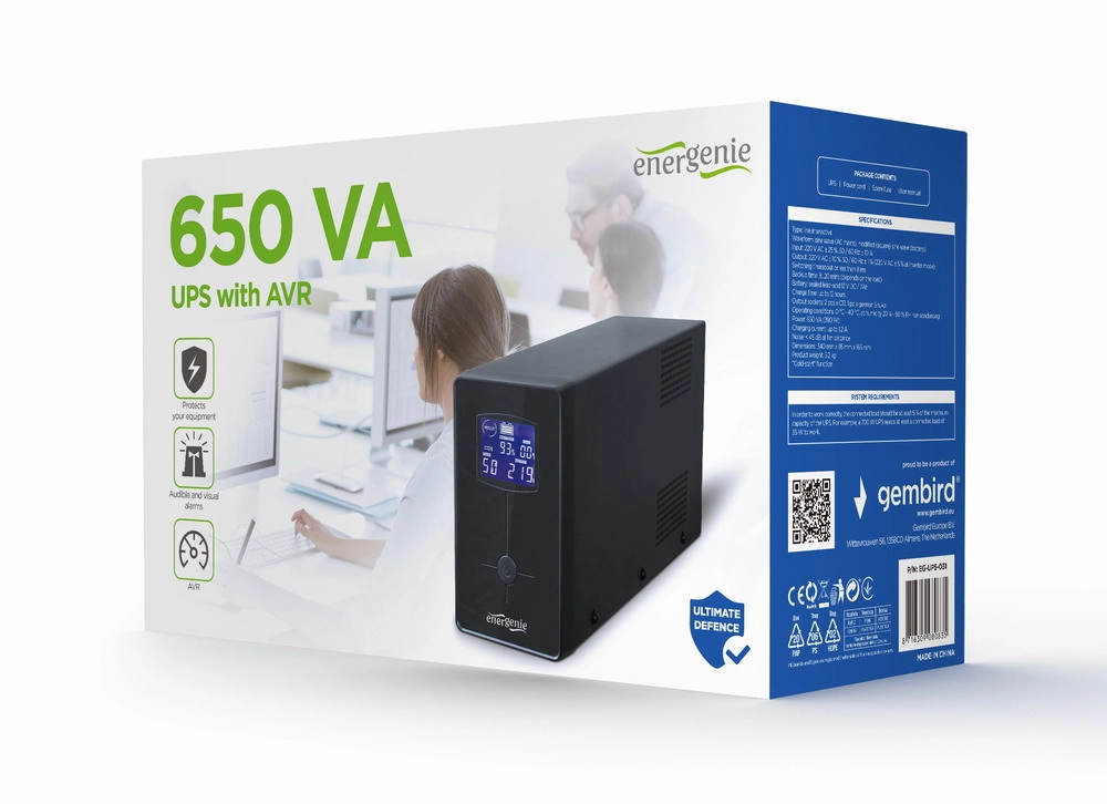 Gembird EG-UPS-031 uninterruptible power supply (UPS)