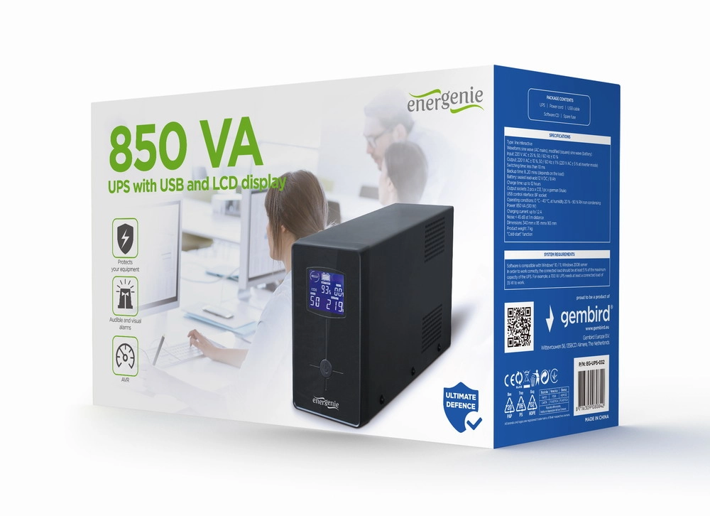 Gembird EG-UPS-032 uninterruptible power supply (UPS)