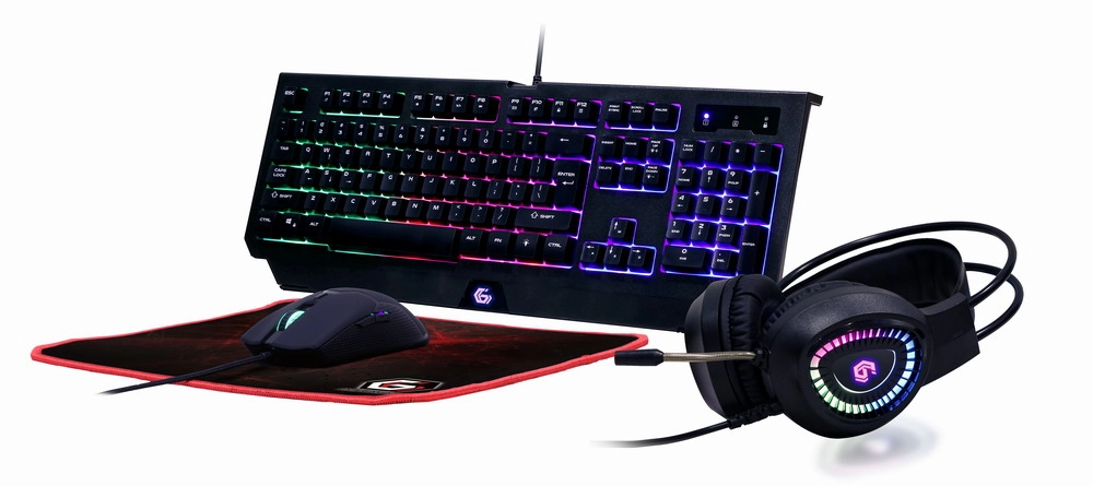 Gembird GGS-UMGL4-01 keyboard Mouse included Gaming