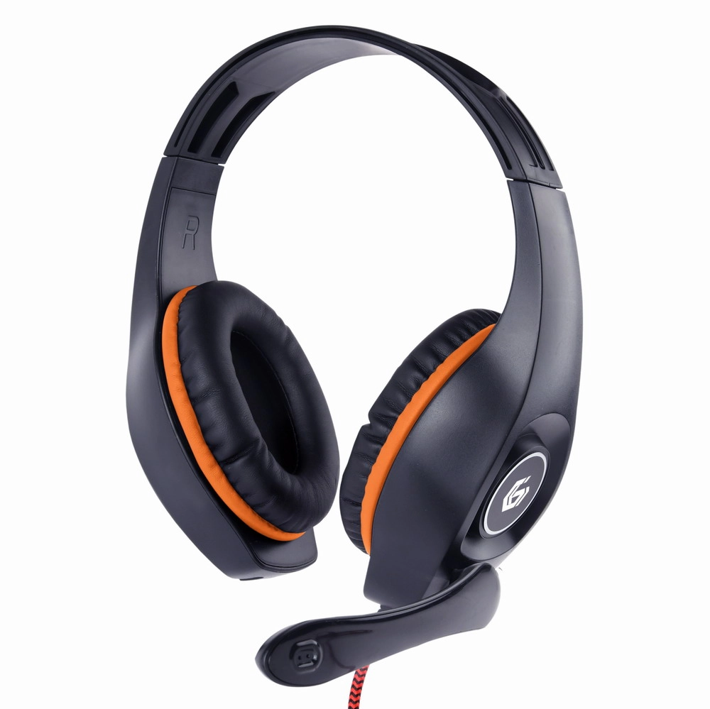 Gembird GHS-05-O headphones/headset Wired Head-band Gaming