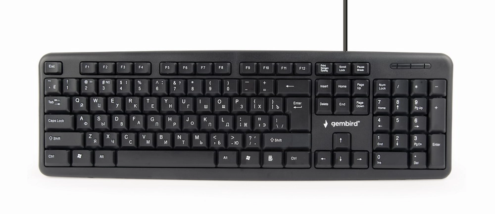 Gembird KB-U-103-RU keyboard Office USB QWERTY