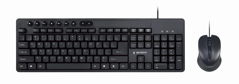 Gembird Multimedia Desktop Set Black