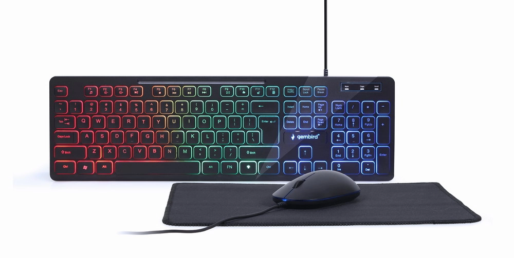 Gembird KBS-UML-01 keyboard Mouse included Home