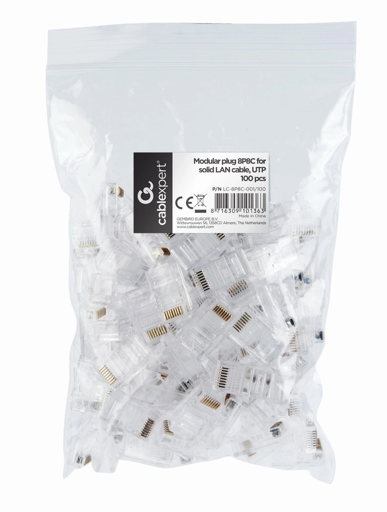 Gembird LC-8P8C-001/100 wire connector 8P8C (RJ-45)