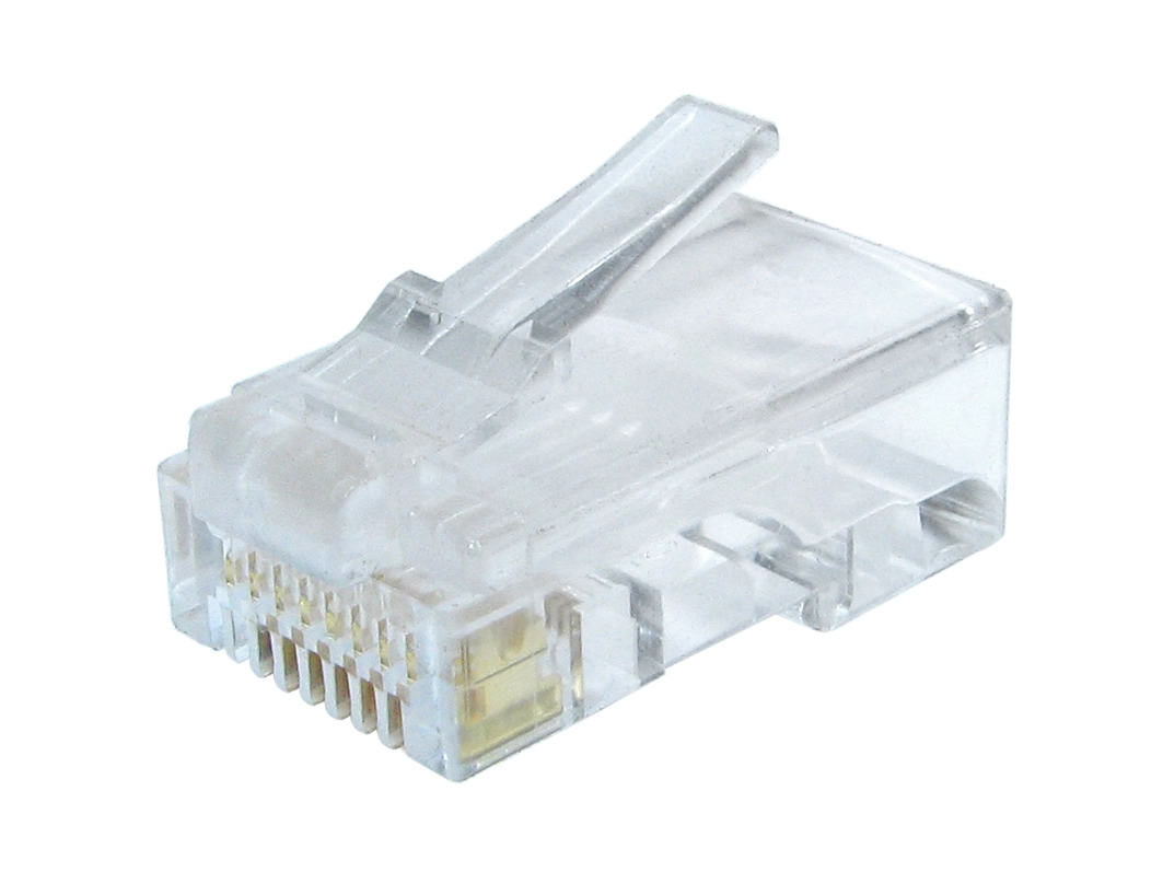 Gembird LC-8P8C-002/10 wire connector RJ-45 Transparent