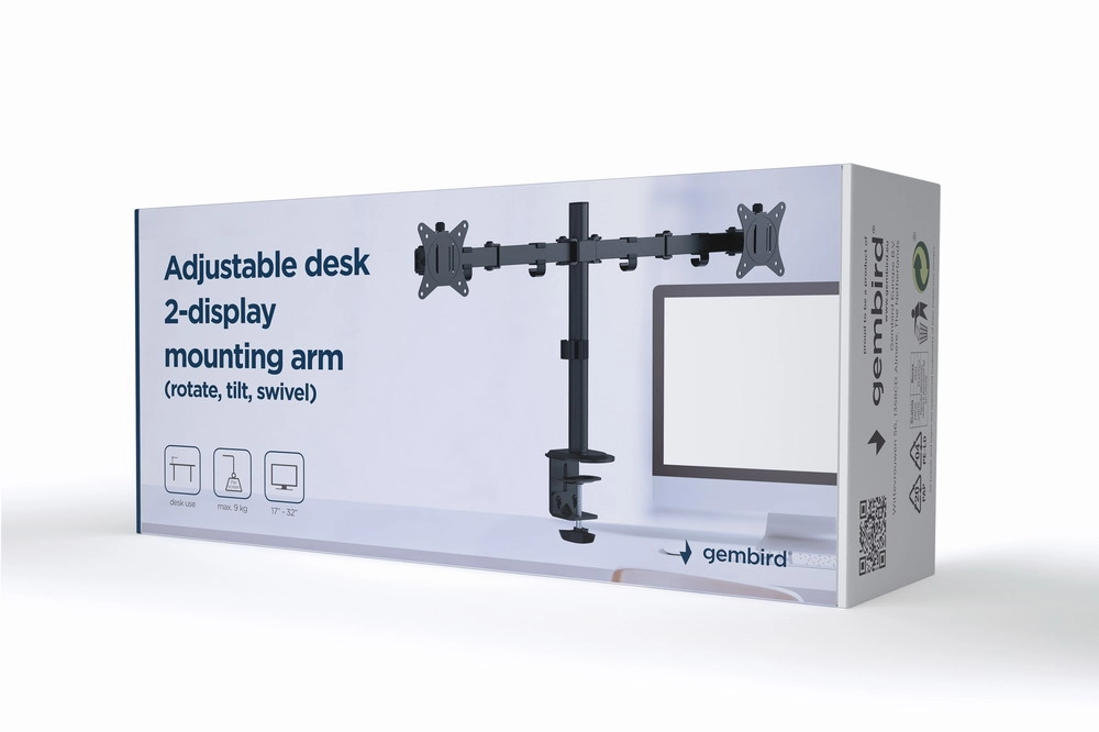 Gembird MA-D2-01 monitor mount / stand