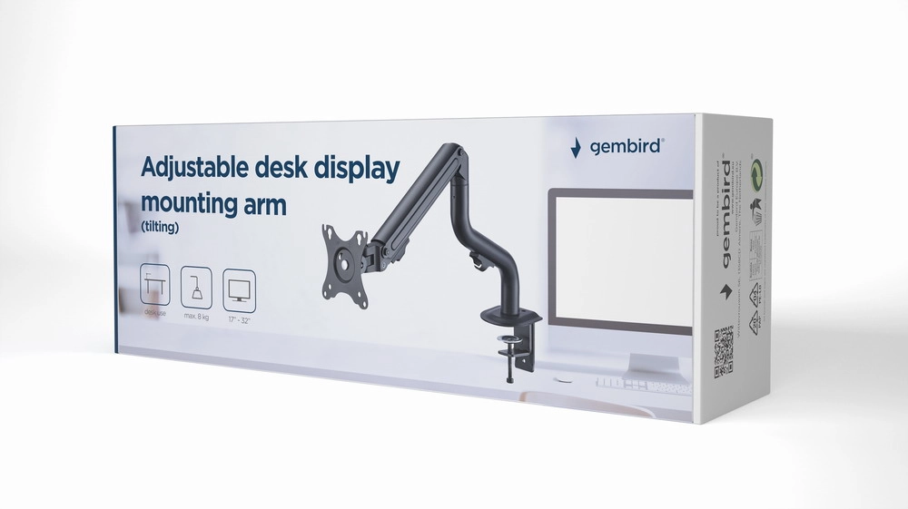 Gembird MA-DA1-02 monitor mount / stand