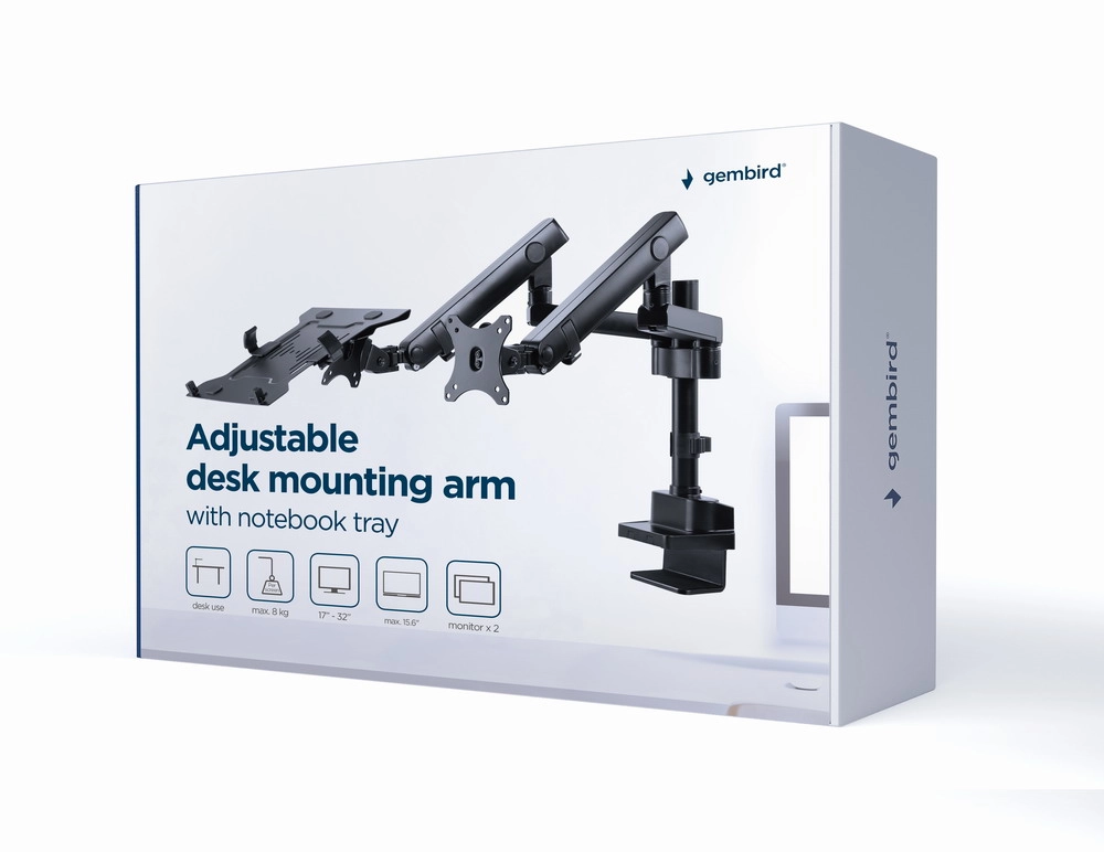 Gembird MA-DA3-02 monitor mount / stand