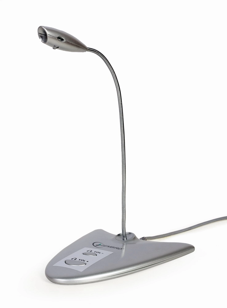 Gembird MIC-DU-01 microphone Silver PC microphone