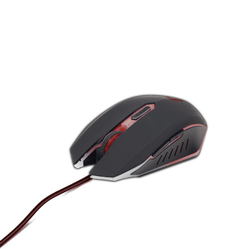 Gembird MUSG-001-R mouse Gaming Ambidextrous USB
