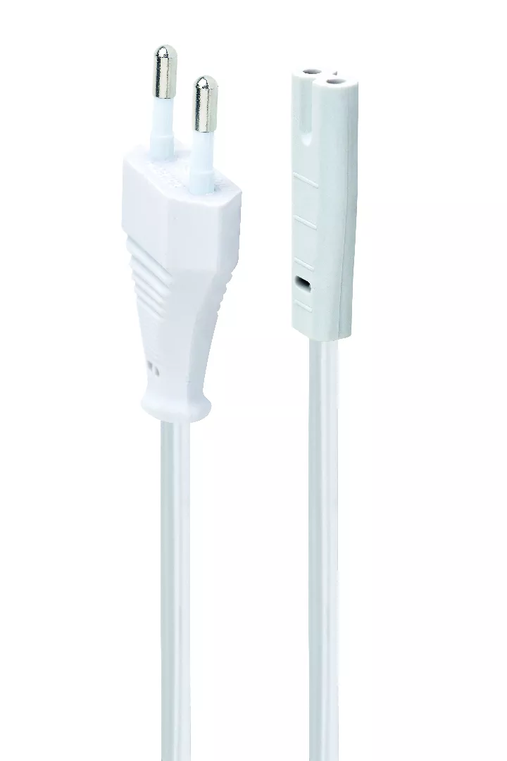 Gembird PC-184/2-W power cable White 1