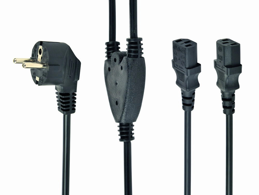 Gembird PC-186-ML6 power cable Black 2