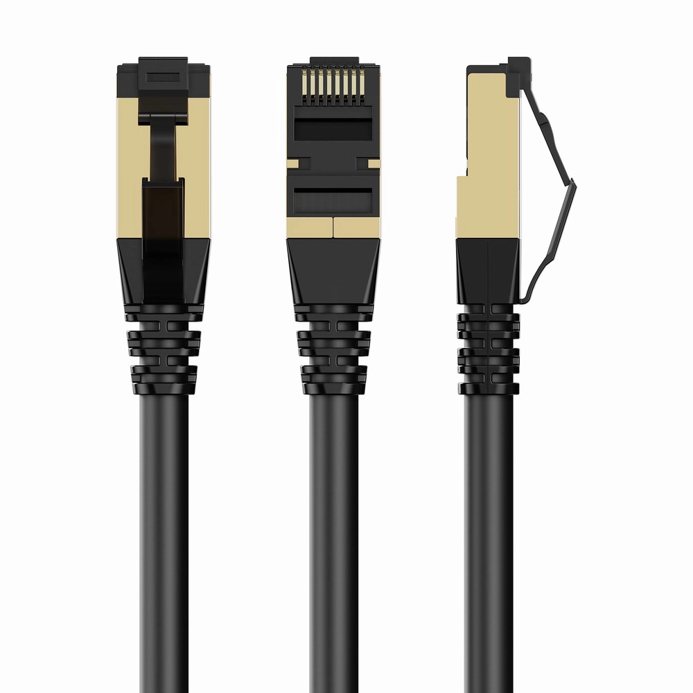 Gembird PP8-LSZHCU-BK-0.5M networking cable Black