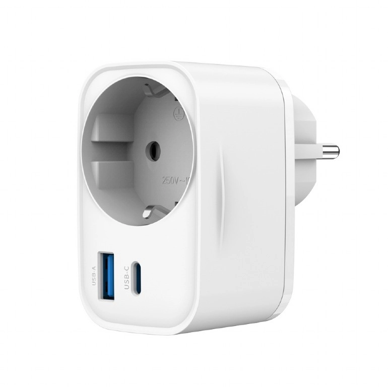 Gembird TA-ACPDQC20-01-W mobile device charger Universal
