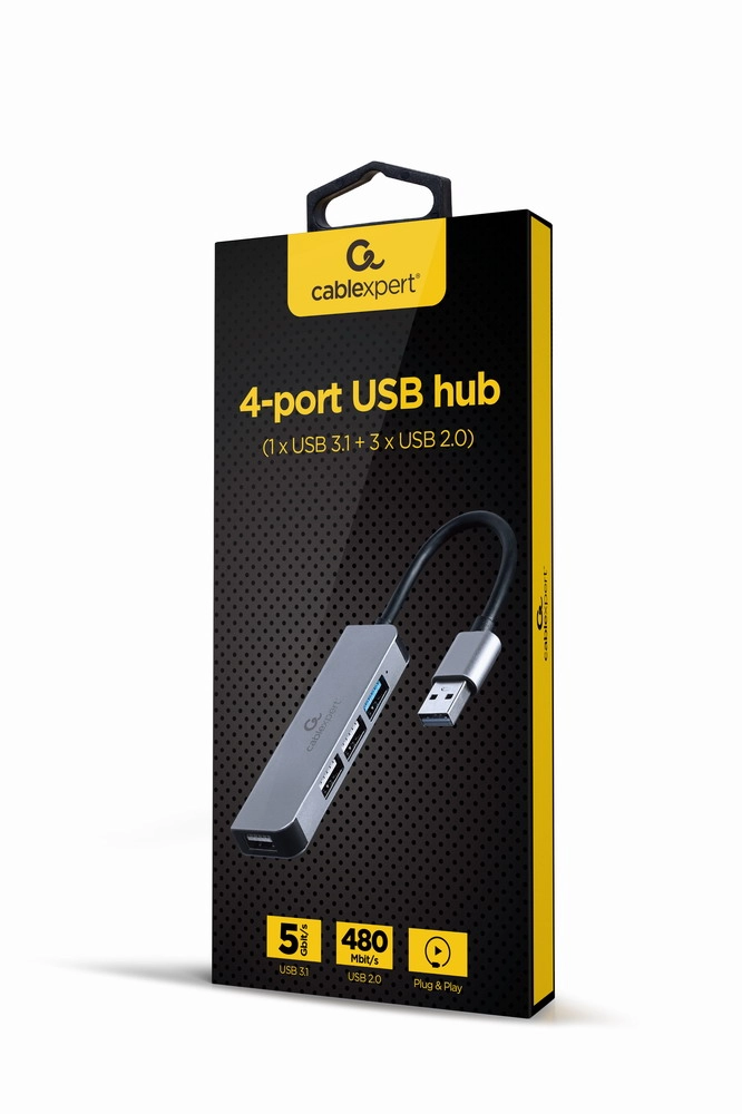 Gembird UHB-U3P1U2P3-01 laptop dock/port replicator Wired