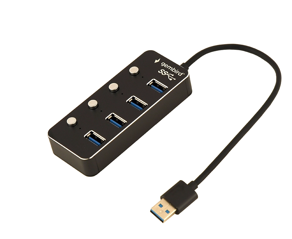 Gembird UHB-U3P4P-01 interface hub USB 3