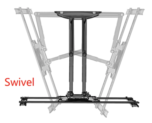 Gembird Rotating full motion TV wall