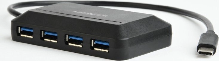 Maxxter ACT-HUB3C-4P interface hub USB 3