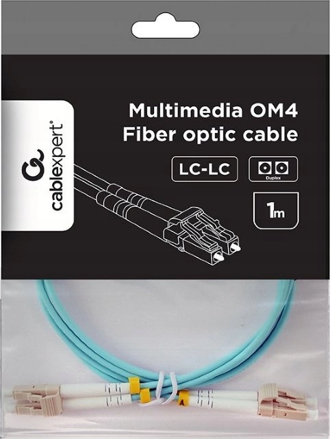GEMBIRD patchcord światłowodowy wielomodowy duplex OM4