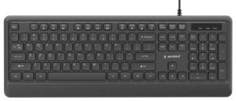 Klaviatūra Gembird Slim Backlight USB-A+C US