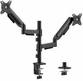 GEMBIRD DESKTOP ADJUSTABLE ARM/HOLDER FOR TWO