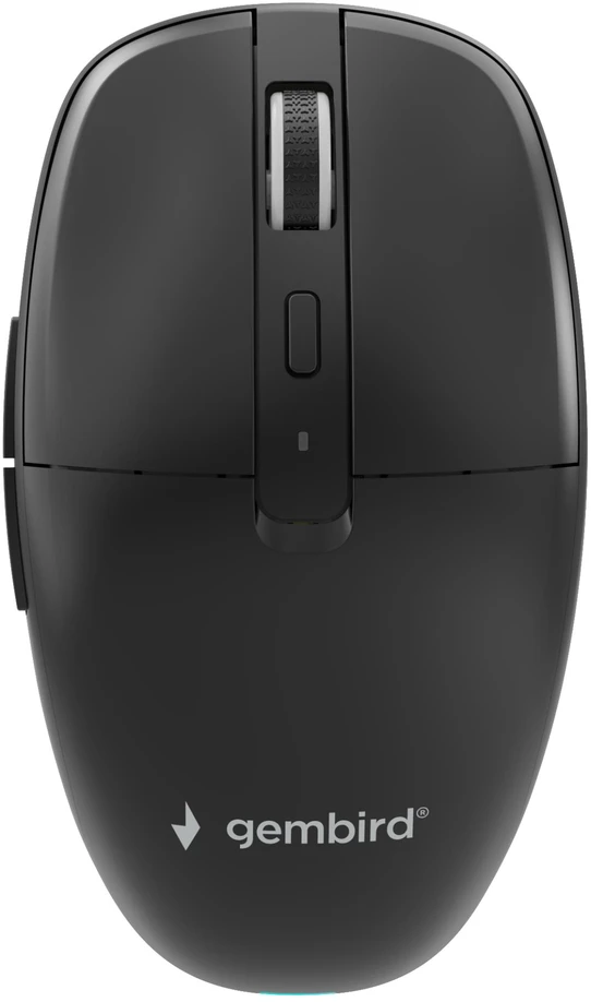 Pele Gembird MUSW2-6B-01 Wireless Black