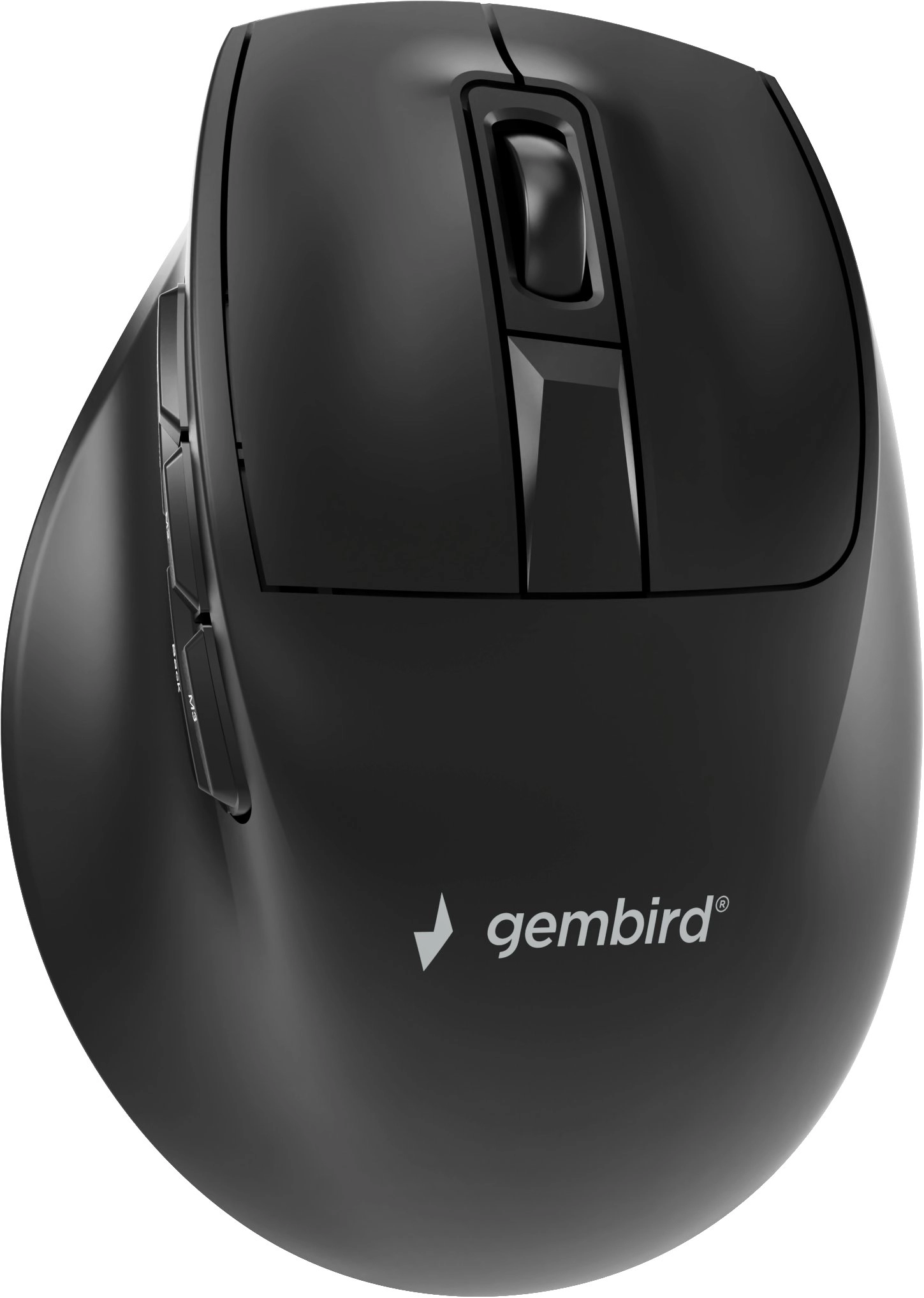 Pele Gembird MUSW3-9B-01 Wireless Black