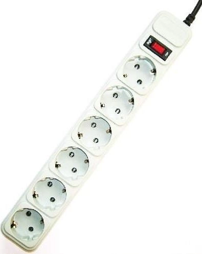 PROTECTOR POWER SURGE 3M/6OUTL SPG6-B-10C GEMBIRD