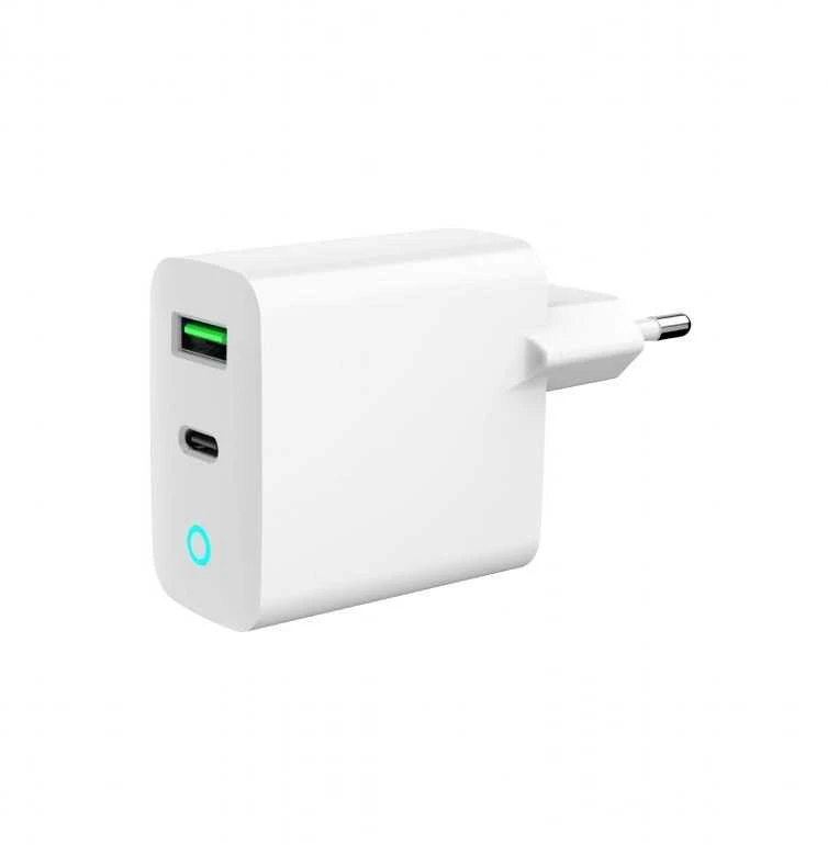 Gembird TA-UC-PDQC20L-W-01 mobile device charger Smartphone