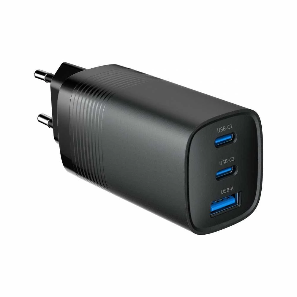 Gembird TA-UC-PDQC65-01-BK mobile device charger Universal