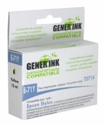 Ink cartridge Generink Epson E-71Y Yellow