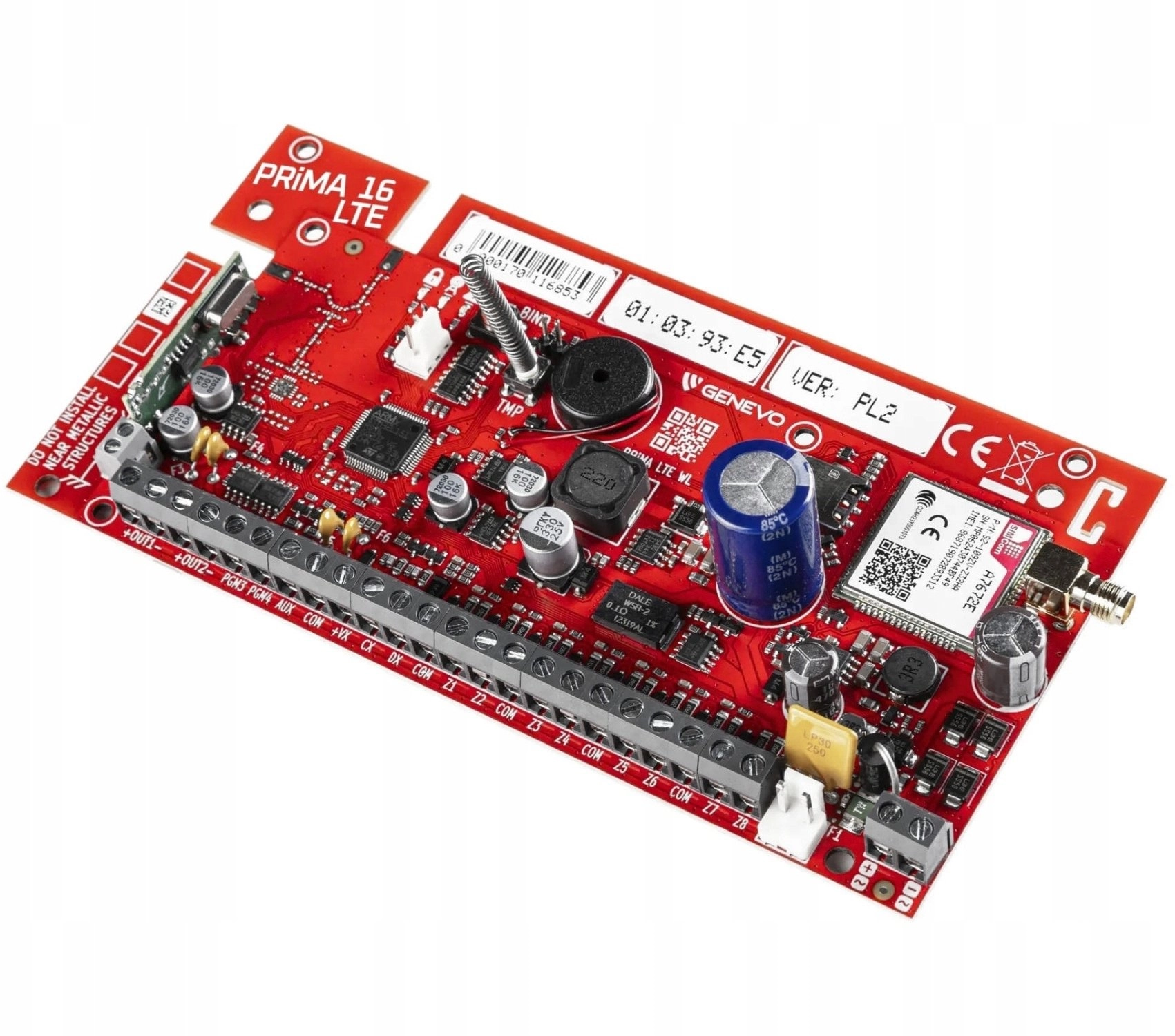 Genevo PRiMA16LTE RX BOX GENEVO Alarm
