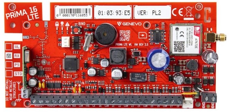 Genevo PRiMA16LTE RX CA GENEVO Alarm
