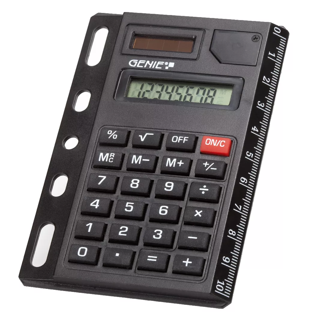 Genie 325 calculator Pocket Basic Black