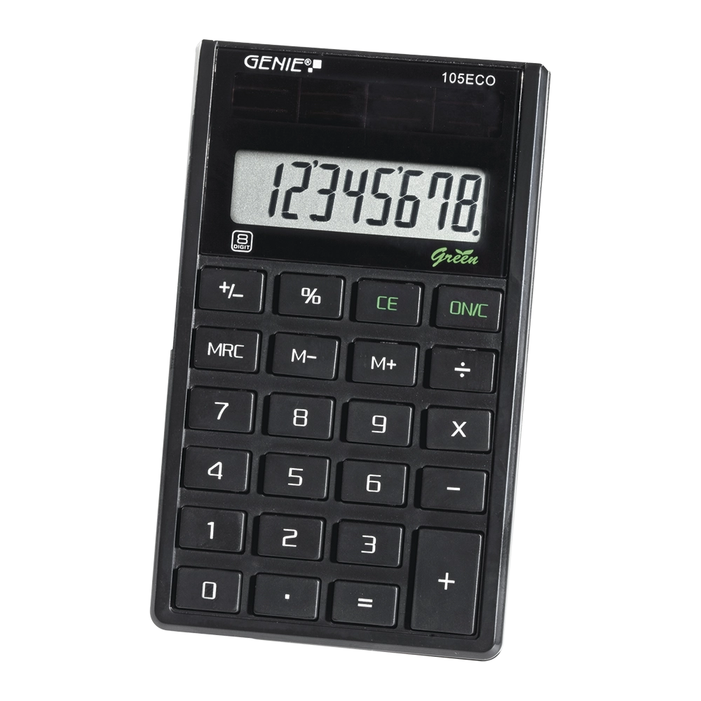 Genie 105 ECO calculator Pocket Basic