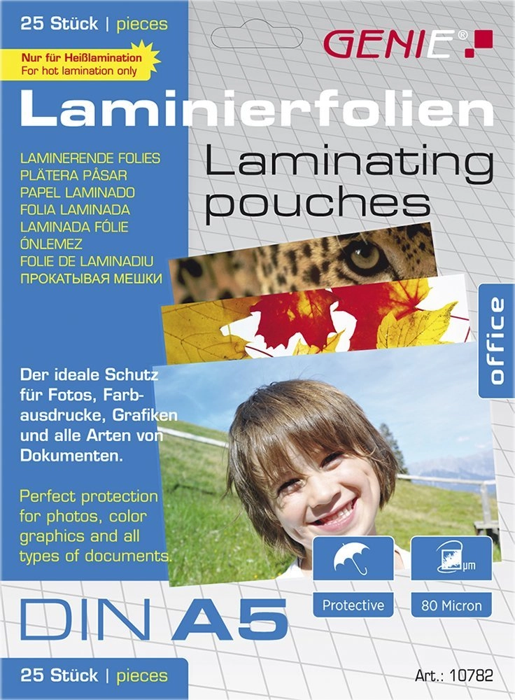 Genie GENIE laminating pouches 25 A5